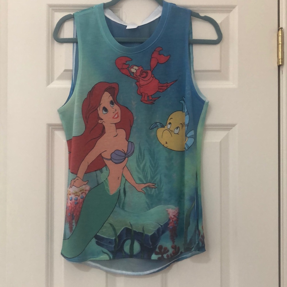 Little mermaid tank top